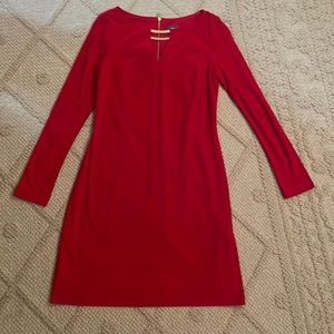 Vince Camuto size 2 red dress never worn. I did take off the tag